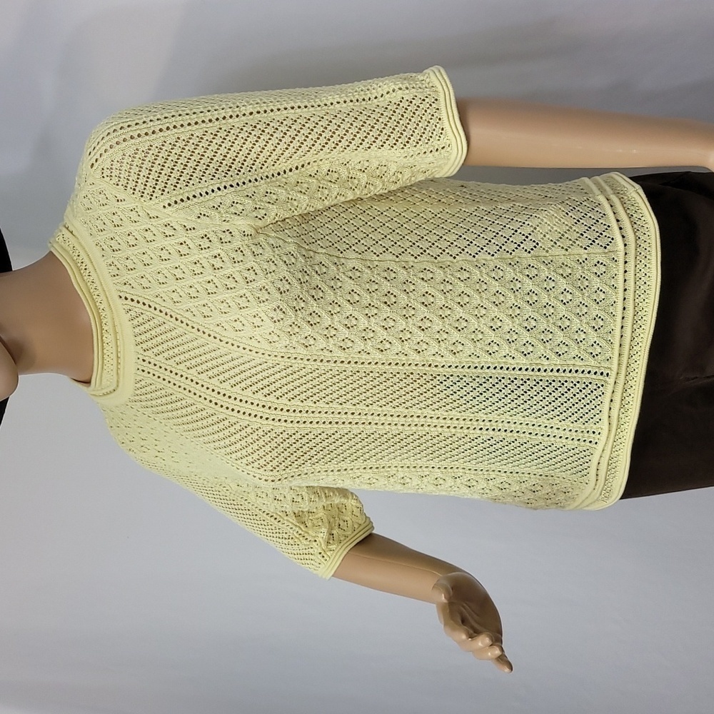 Ryegrass Elbow Sleeve Pullover Sweater - Picture 2 of 4